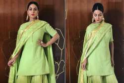 Hina Khan's look for Iftaar party