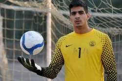  Indian goalkeeper Gurpreet Singh Sandhu.