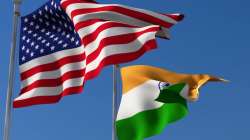 Flags of India and US