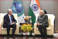 PM Modi with SCO Secretary General