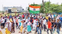 Noida sector 123 waste site protest