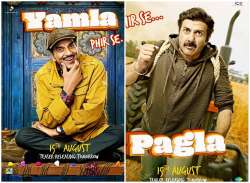 Yamla Pagla Deewana Phir Se first look posters