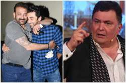 Rishi Kapoor, Ranbir Kapoor, Sanjay Dutt