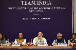 PM Modi during NITI Aayog Meet.