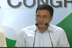 Randeep Singh Surjewala. 