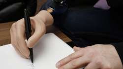 e-skin for prosthetic hands