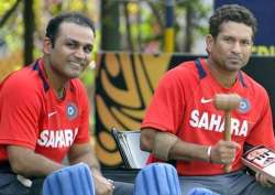 Virender Sehwag, Sachin Tendulkar