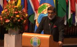 File photo of Venu Rajamony at an OPCW