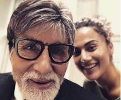 Taapsee Pannu and Amitabh Bachchan