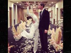 Big Bang Theory's Penny aka Kaley Cuoco married to boyfriend Karl Cook (In Pics)