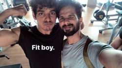  Ishaan Khatter and Shahid Kapoor