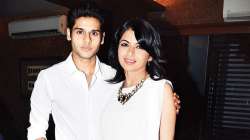 Bhagyashree with son Abhimanyu Dassani