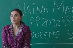 Rani Mukerji in a still from Hichki