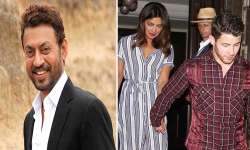 Irrfan Khan, Priyanka Chopra, Nick Jonas