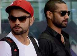 Shikhar Dhawan, Virat Kohli