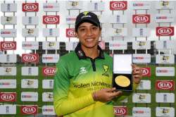 Smriti Mandhana fastest fifty women's T20I