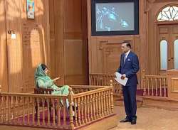 Mehbooba Mufti in Aap ki Adalat