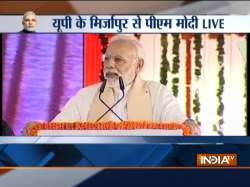 PM Modi in Mirzapur LIVE