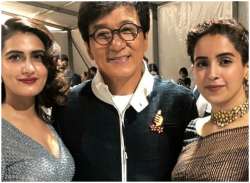 Dangal girls Fatima Sana Shaikh and Sanya Malhotra hang out with Jackie Chan in China, see pics