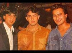 Saif Ali Khan, Aamir Khan and Shah Rukh Khan