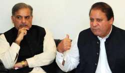 Shehbaz with his brother Nawaz Sharif