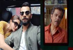 Virat Kohli, Anushka Sharma, Anil Kapoor