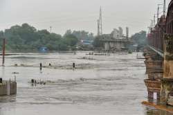 The water level in the Yamuna river has reached 5.25 lakh cusecs mark as of now.