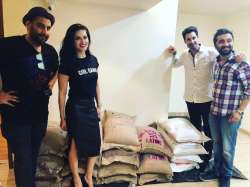 sunny leone kerala floods fundraiser