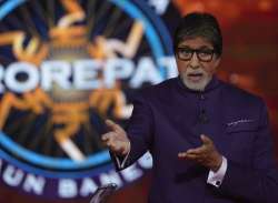 Amitabh Bachchan at Kaun Banega Crorepati press conference