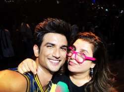 Sushant Singh Rajput and Farah Khan