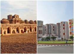 Photographic binary on ancient and emerging cities, Hampi and Newtown to be on view