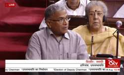 NDA candidate Harivansh elected Deputy Chairman of Rajya Sabha