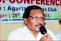 INPT General Secretary Jagadhish Debbarma - File photo