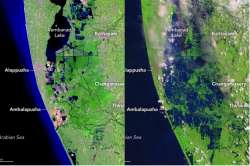 Kerala floods, NASA