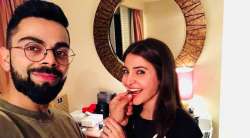 Anushka Sharma and Virat Kohli Bollywood actress Anushka Sharma Happy Friendship day.