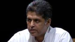 Congress leader Manish Tewari