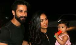 Shahid Kapoor, Mira Rajput, Misha