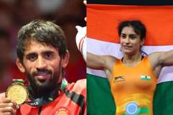 Wrestlers Bajrang Punia, Vinesh Phogat in race for Khel Ratna award after 'Golden' 2018