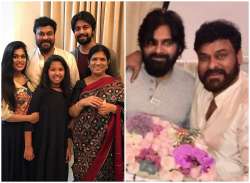 Chiranjeevi birthday celebration pics: Sye Raa Narasimha Reddy actor 