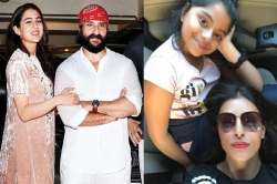 Sara Ali Khan, Saif Ali Khan, Sushmita Sen and Alisah