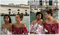 suhana khan venice holiday