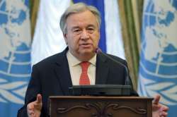 A file photo of United Nations (UN) chief Antonio Guterres