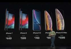 Apple unveils 3 iPhones with dual SIM, impressive cameras