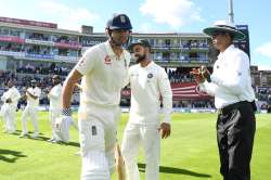 Virat Kohli lauds 'great ambassador for game' Alastair Cook