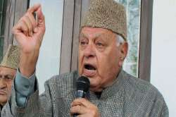 Former J-K CM Farooq Abdullah