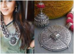 4 easy ways to match your silver oxidised jewelry with different outfits