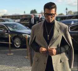 Paris Fashion Week: Director Karan Johar got his fashion game going at the event