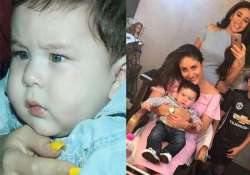 Taimur and Kareena Kapoor Khan