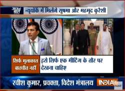 Foreign ministers of India, Pakistan to meet in New York