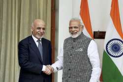 Afghan President Ashraf Ghani and Indian Prime Minister Narendra Modi